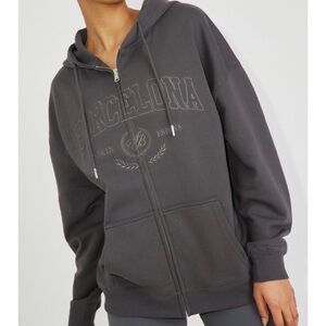 Garage Dark Gray Barcelona Hoodie